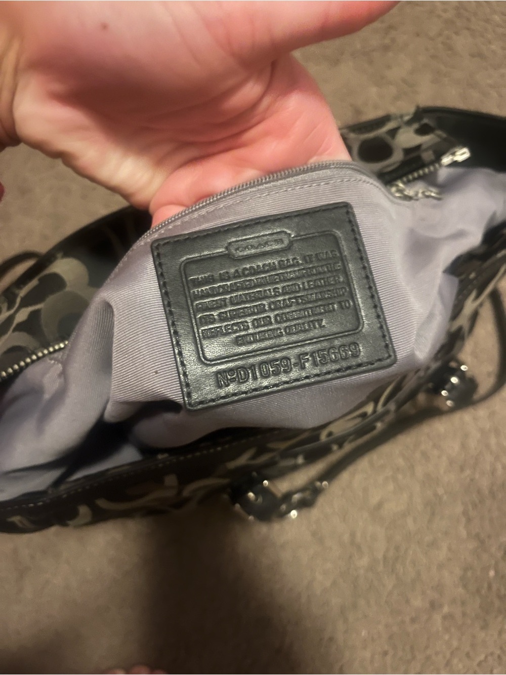 Coach Tote - Picture 3 of 3